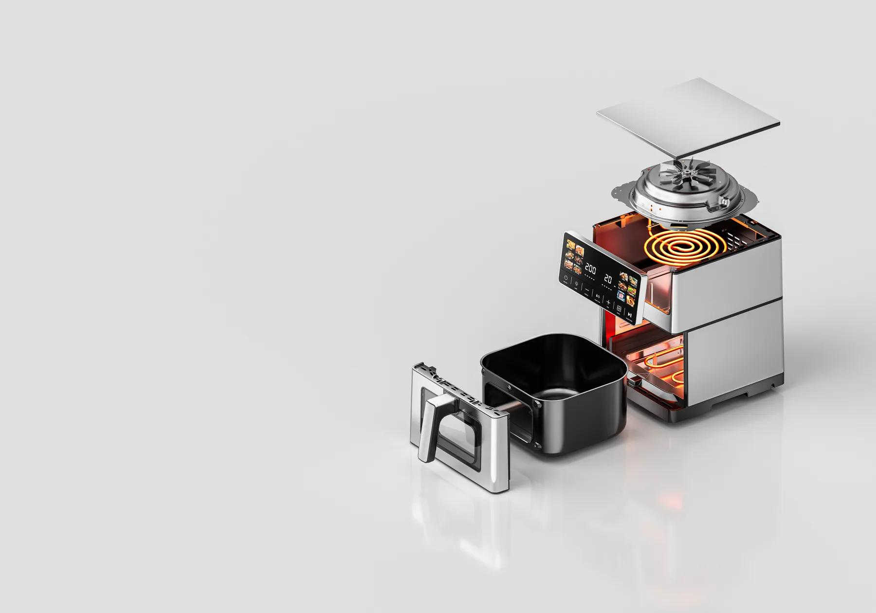 Air fryer product development and customization